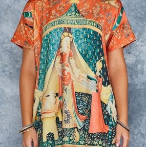 BLACKMILK THE LADY AND THE UNICORN SLOUCH DRESS
